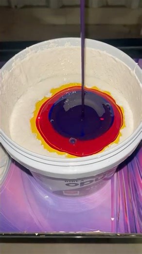 Distemper Colour mixing #shorts #paint #experiment
