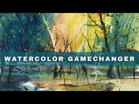 Try This Watercolor GamechangingTechnique