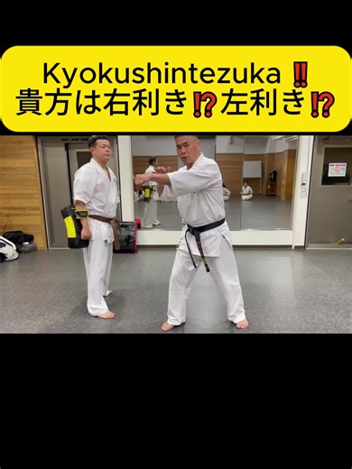 極真空手の組手チュートリアル