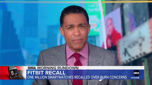 FitBit recalls 1 million smartwatches over burn hazards