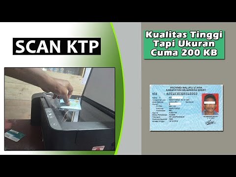 Scan KTP Size 200kb on all printers