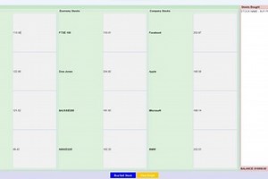 STOCK SIMULATOR GAME