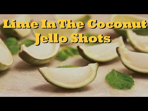 How To Make Lime In The Coconut Jello Shots | Drinks Made Easy