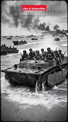 The Amphibious Beast of WWII LVT Landing Vehicle #shorts