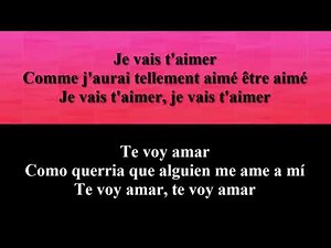 Je vais t'aimer, track by Louane - Mozaart