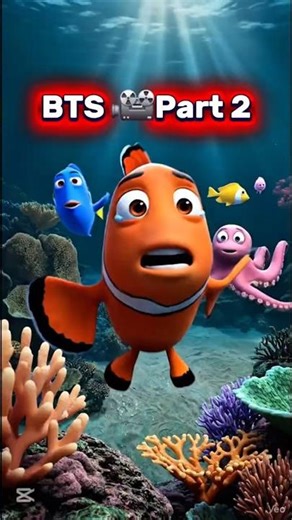 Part-2 Finding Nemo 🎥 Behind The Scenes | Pixar Crew Secrets 🤯 #Shorts