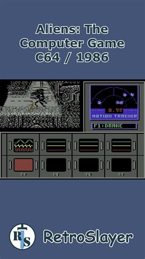 Aliens: The Computer Game Gameplay Commodore 64