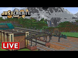 TRAIN Warehouse :: Just Create SMP Minecraft Survival