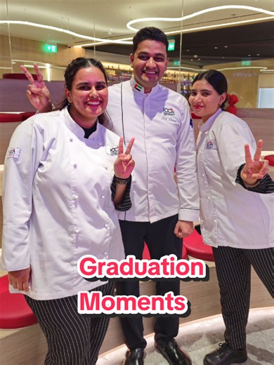 Hats off to the next generation of culinary stars. 🎓✨ From the first day in whites to this proud graduation moment — today we celebrate passion, perseverance, and pure dedication. Seeing our students walk across with smiles, surrounded by proud families and mentors, is what it’s all about. The journey doesn’t end here… it begins. 👨‍🍳👩‍🍳 Future chefs ready to take on professional kitchens, restaurants, and the global culinary stage. Here’s to the hard work, the friendships, the lessons, and 