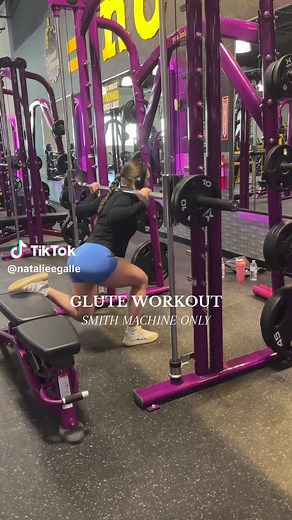 Effective Glute Workout Using Smith Machine at Planet Fitness