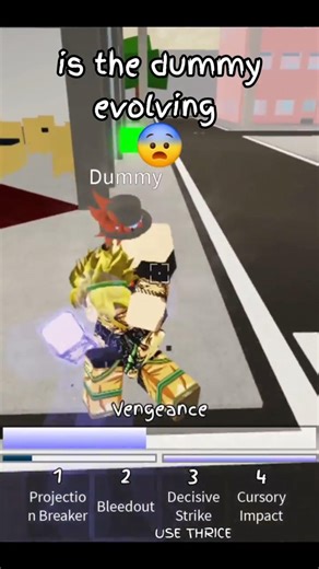 Is the dummy evolving 😨😨😭😭#jjs #jjkgame #roblox #robloxedit #jujutsushenaningans #robloxedit
