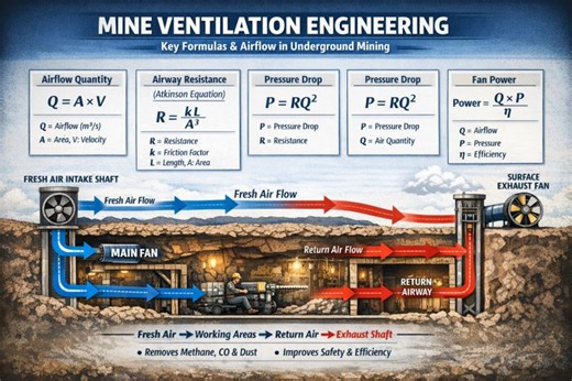 Mine Ventilation Engineering for Underground Mining Safety | Elijah Dosapati posted on the topic | LinkedIn