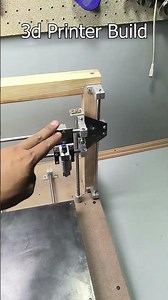 I Built the X, Y & Z Axis of My 3D Printer! 🔥 #shorts
