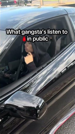 What REAL gangsta’s listen to😤 #music #gangster #corvette #viral #joyboyjayme