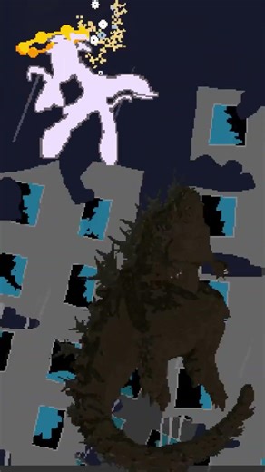 Mahoraga Vs #Godzilla #shorts #fyp #youtubeshorts #gaming #yomihustle #animation #jujutsukaisen