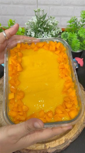 No-Bake Mango Cheesecake 🥭 | Easy 5-Min Dessert | No Oven | Creamy & Delicious #shorts