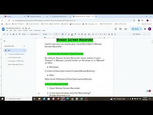How To Locate Your Recorded Video On Movavi Screen Recorder - Full Guide