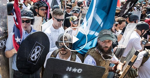 Swastikas, Shields and Flags: Branding Hate in Charlottesville