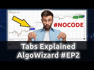 Turn Ideas into Trading Strategies: AlgoWizard Tutorial #EP2 - Tabs