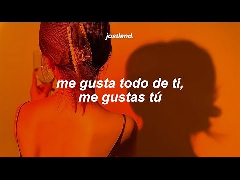 me gusta todo de ti me gustas tú, me gusta como me hablas y tu actitud [Letra/Lyrics]