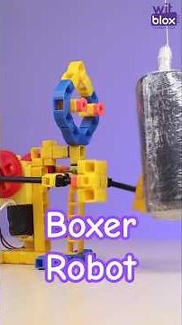 We #challenge you to build this #boxing robot