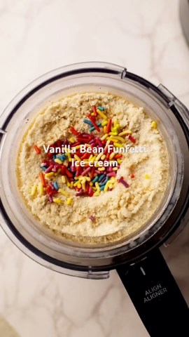 Vanilla bean funfetti ice cream recipe and flavor breakdown