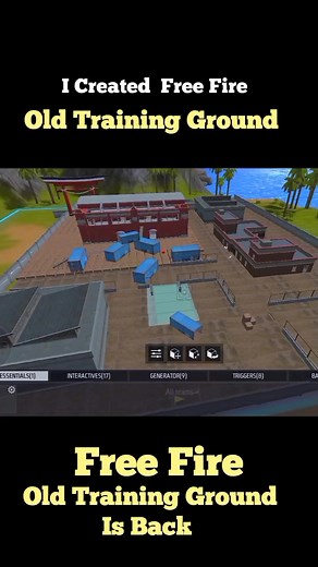 2.4K views · 67 reactions | Free Fire Old Training Ground  I tried to create it on Craftland 沈 #FreeFire | Shiblu YT | Facebook