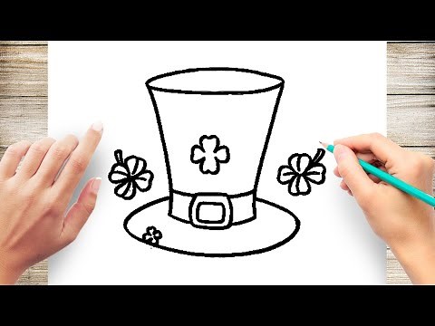 How to Draw Saint Patrick Step by Step