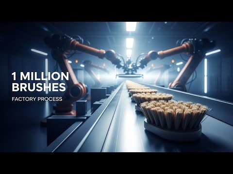 Inside the Toothbrush Factory: How 1 Million Brushes Are Made