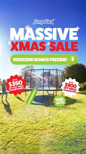 The Jumpflex Massive Christmas Sale - now with a bonus freebie this...