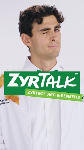 Our ZyrTalk™ scientist Kevin breaks down the benefits of taking a lower dose of ZYRTEC®! Find out what scenarios may call for 5mg versus 10 mg 👆 | ZYRTEC