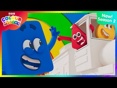 Return of the Sorting Express | FULL EPISODE - S2 E10 | Kids Learn Colours | Colourblocks