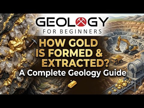 How Gold is Formed & Extracted: A Complete Geology Guide | #GoldMining #Geology