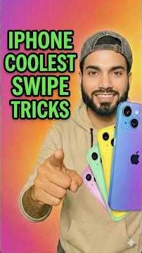 iPhone coolest swipe tricks 😱