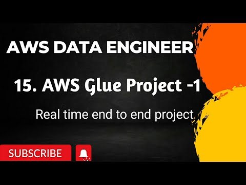 1. AWS GLUE PROJECT -1 | AWS DATA ENGINEER