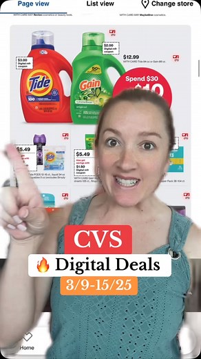 7.1K views · 208 reactions | CVS DIGITAL coupon deals this week are...
