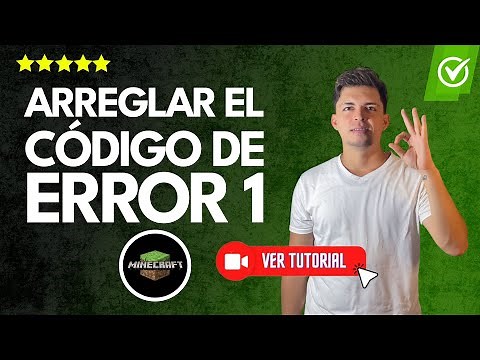 How to FIX ERROR CODE 1 in Minecraft | ✅Game has stopped working🎮