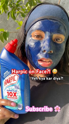 Log samjhe Harpic lagaya 😭 | Nila Powder Face Pack Result 😳