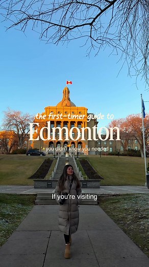 First timer guide to Edmonton, AB #edmonton #travelguide #canadatravel