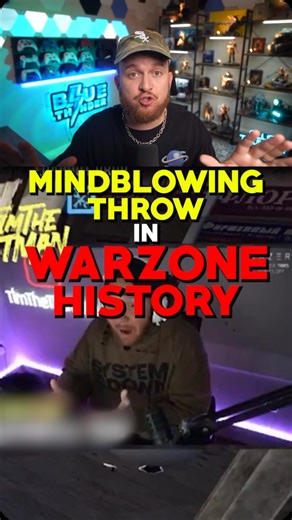 Blue Thunder on Instagram: "Tim the Tatman just hit the MOST INSANE THROW of all time 👀 #warzone #verdansk #gaming"