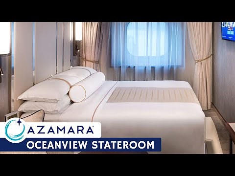 Azamara Onward | Secret Oceanview Stateroom Tour & Review 4K | Azamara Club Cruises