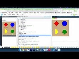 Computer Science CodeHS #614 Kid's Shapes Toy with Labels