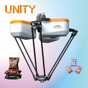 [Hot Item] 2 1 Axis 4kgs Parallel Spider Robot for Automation Food Pick and Place Medical Packing Robot Arm