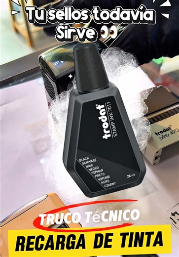 Cómo recargar tu sello automático correctamente