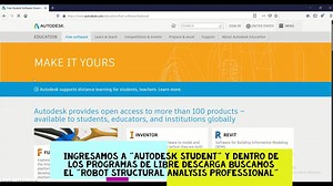 ¿Cómo instalar el ROBOT STRUCTURAL? En este vídeo te lo explicamos!!! ➖➖➖➖➖➖ Recuerda que debes tener instalado el programa para nuestro curso "ANÁLISIS Y DISEÑO DE ESTRUCTURAS METÁLICAS USANDO ROBOT STRUCTURAL APLICADO A NAVES INDUSTRIALES" ➖➖➖➖➖➖ 🔹 Inicio: Lunes 08 de Junio 🔹 Duración: 24 horas 🔹 CLASES 100% EN VIVO 🔹 Asesoría personalizada ➖➖➖➖➖➖ ✅ Contacto WhatsApp 1: https://wa.me/51926085285 ✅ Contacto WhatsApp 2: https://wa.me/51978934594 | UNIENSEÑA