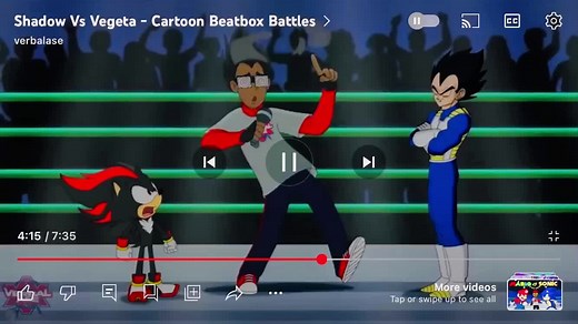 Shadow VS Vegeta Rap Battle: Can Shadow Beat Vegeta?