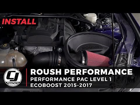 2015-2017 Mustang EcoBoost Install: Roush Level 1 Performance Pac