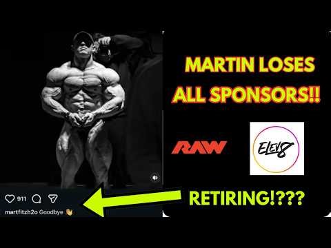 Martin Fitzwater LOSES ALL Sponsors!! RETIRING!?