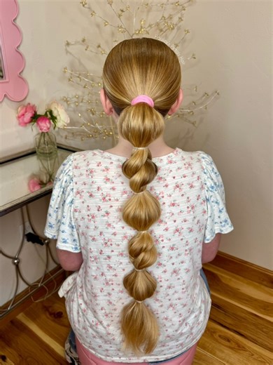 33K views · 461 reactions | How to elevate your ponytail hairstyle! ‍♀️✨ Our favorite hair tools that we love and use are linked here: https://liketk.it/5bTBK (affiliate link) #hairdo #hairinspo #motherdaughter #easyhairstyles #hairtutorial #schoolhairstyles #combo #hairhacks #hairtips #ponytailbraids #longhair #hairstyle #kidshairstyles #ponytail #HealthyHair #braidstyles #braids #hairvideo #halo #hairhowto #girlmom | Paisley’s Petals | Facebook