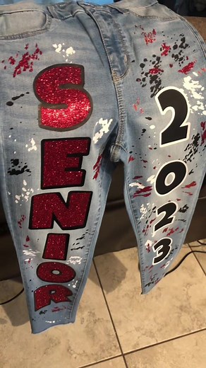 Create Unique Custom Senior Jeans Step by Step